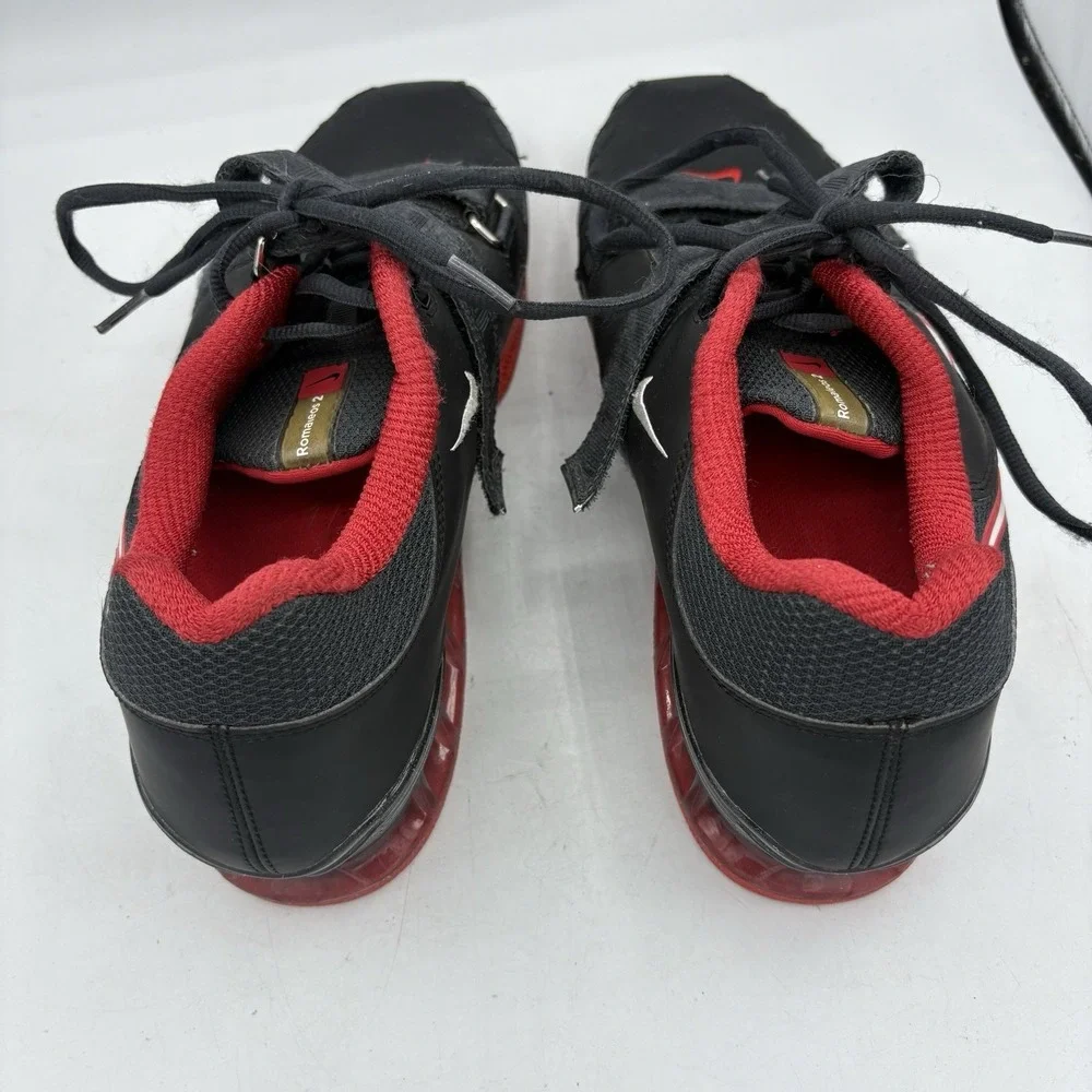 Nike Weightlifting Shoes Mens Size 12.5 Romaleos 2 Red Black White